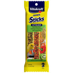 Image of Vitakraft Crunch Sticks Kiwi Pepper Egg Canary Finch 2.5oz  