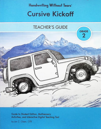 Handwriting Without Tears Cursive Kickoff 2025 Edition Teacher's Guide