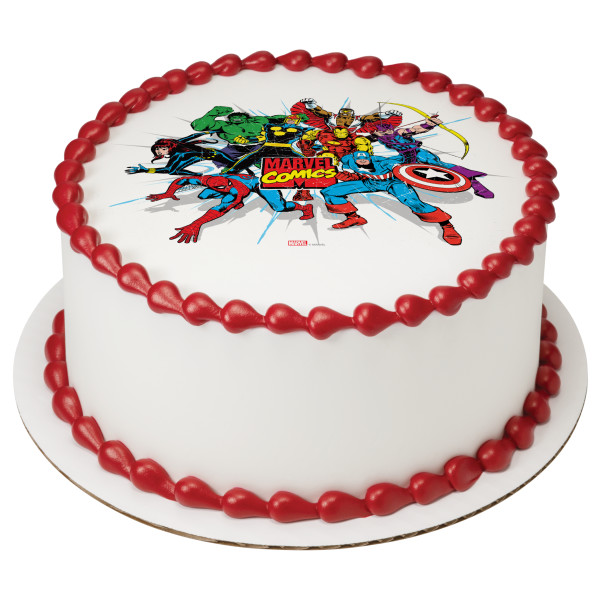 MARVEL Comics Originals Unite PhotoCake® Edible Image®