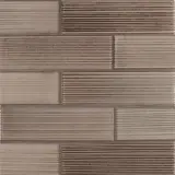 Brownstone Matte Warm Grey 2×8 Field Tile Raked