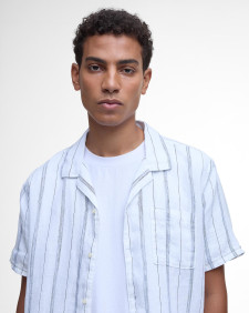 Garnock Striped Regular Short-Sleeved Shirt 
