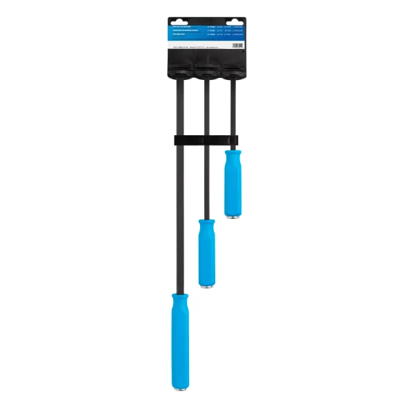 PRY-3C 3pc Professional Pry Bar Set w/ 12, 17, and 25-inch Pry Bars