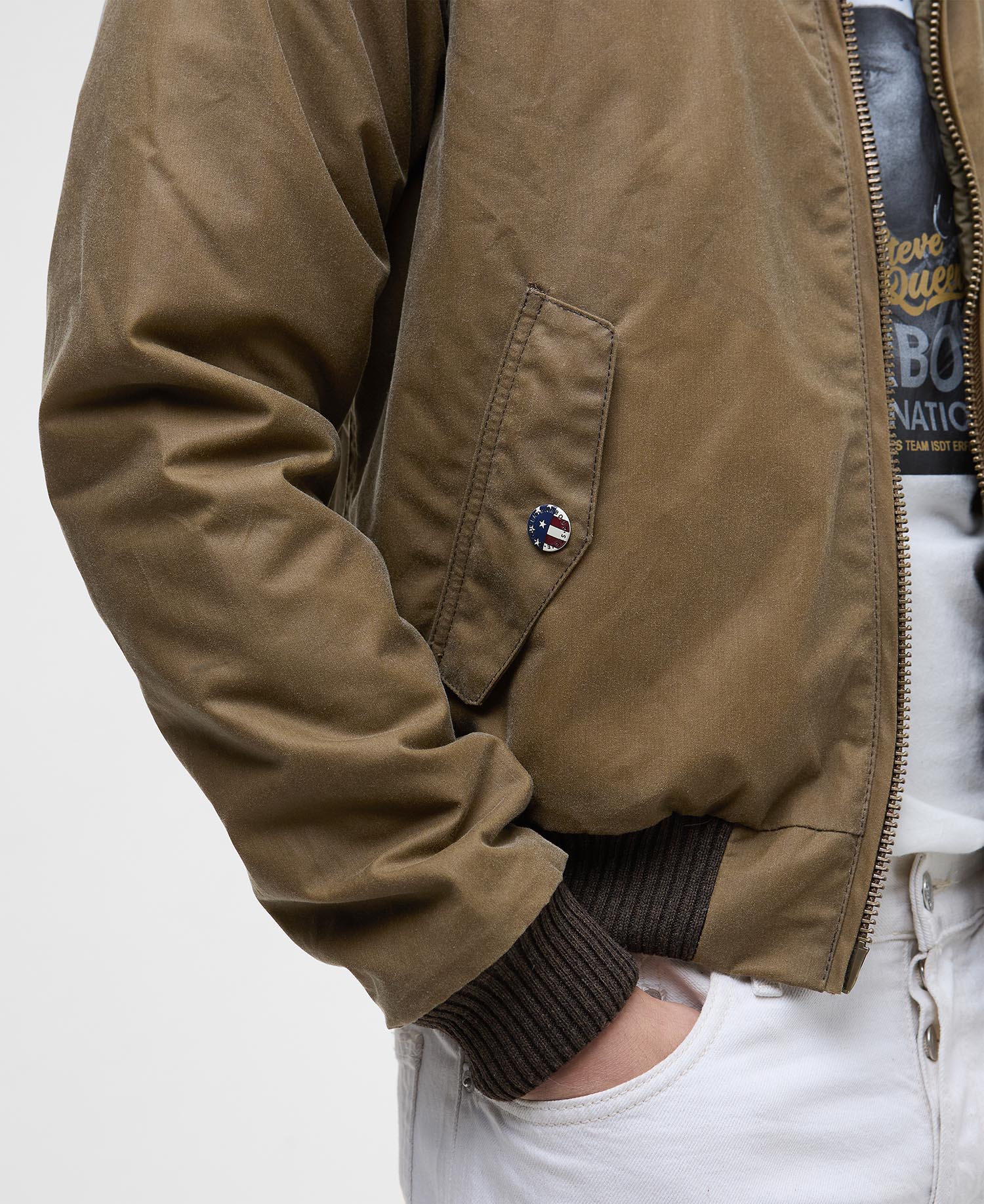 Merchant Waxed Jacket image number 6
