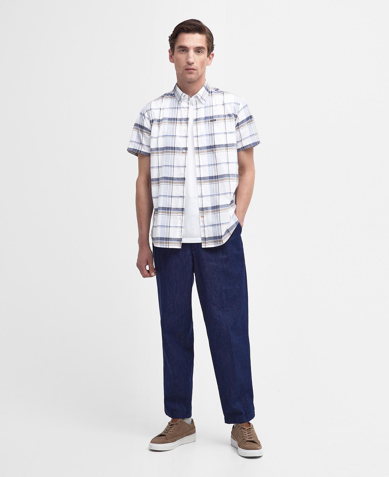 Dudley Tailored Short-Sleeved Shirt image number 1
