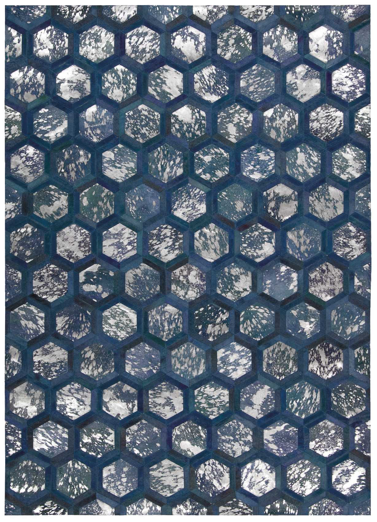 Michael Amini City Chic 8' x 10' Cobalt Modern Indoor Rug