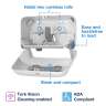 SCA558060, Tork, T7 Optiserve 2-Roll Coreless Bath Tissue Dispenser, White