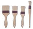 2-inch-wide flat wooden boar bristle pastry brush
