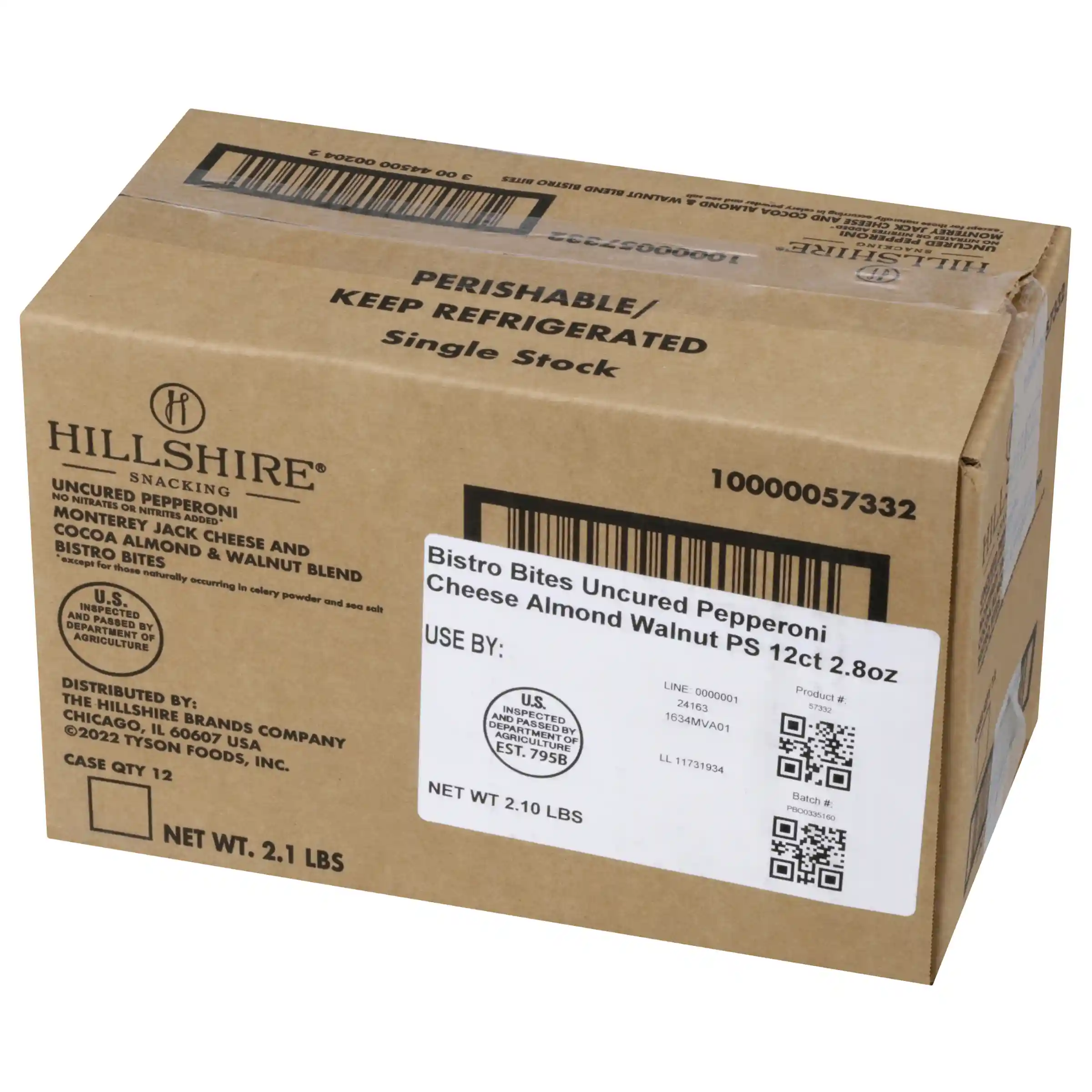Hillshire® Snacking Bistro Bites Pepperoni and Monterey Jack Cheese, Single Serve _image_5