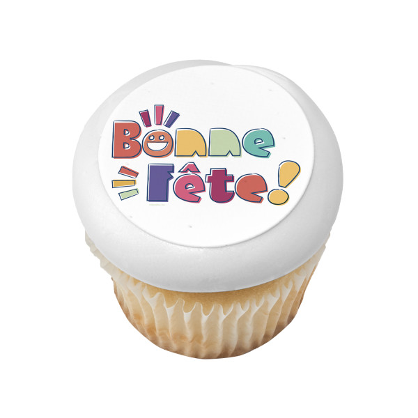 Bonne Fête! PhotoCake® Edible Image®