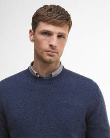 Covent Crew Neck Jumper Navy Marl