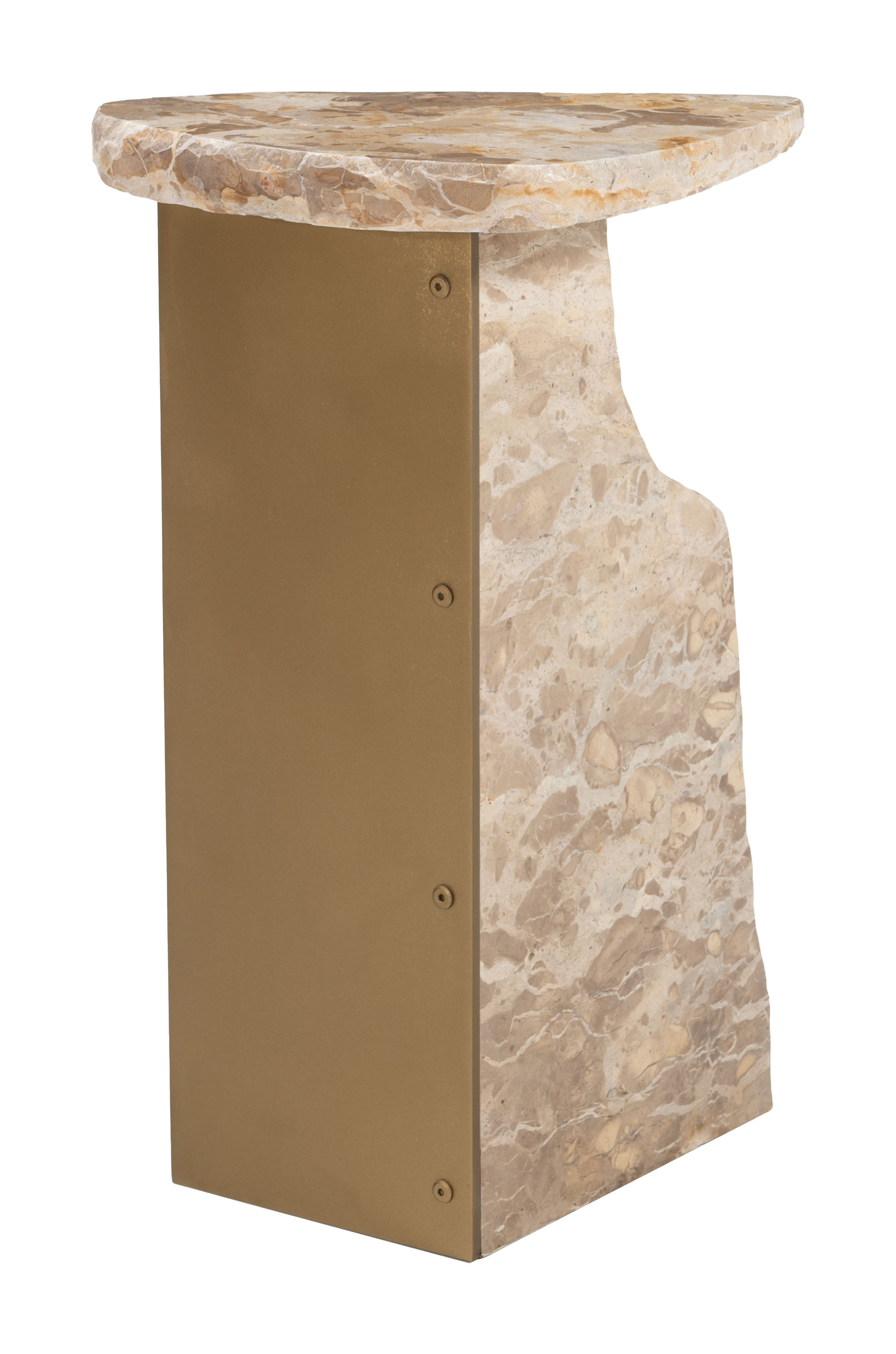 Surya Side Table Beige product image
