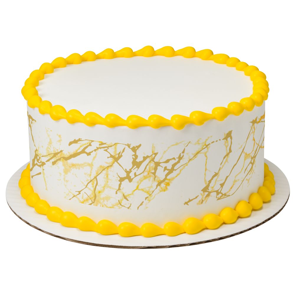 Image Cake Gold Marble Variety