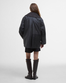 Cappotto Duffle cerato Barbour x GANNI 
