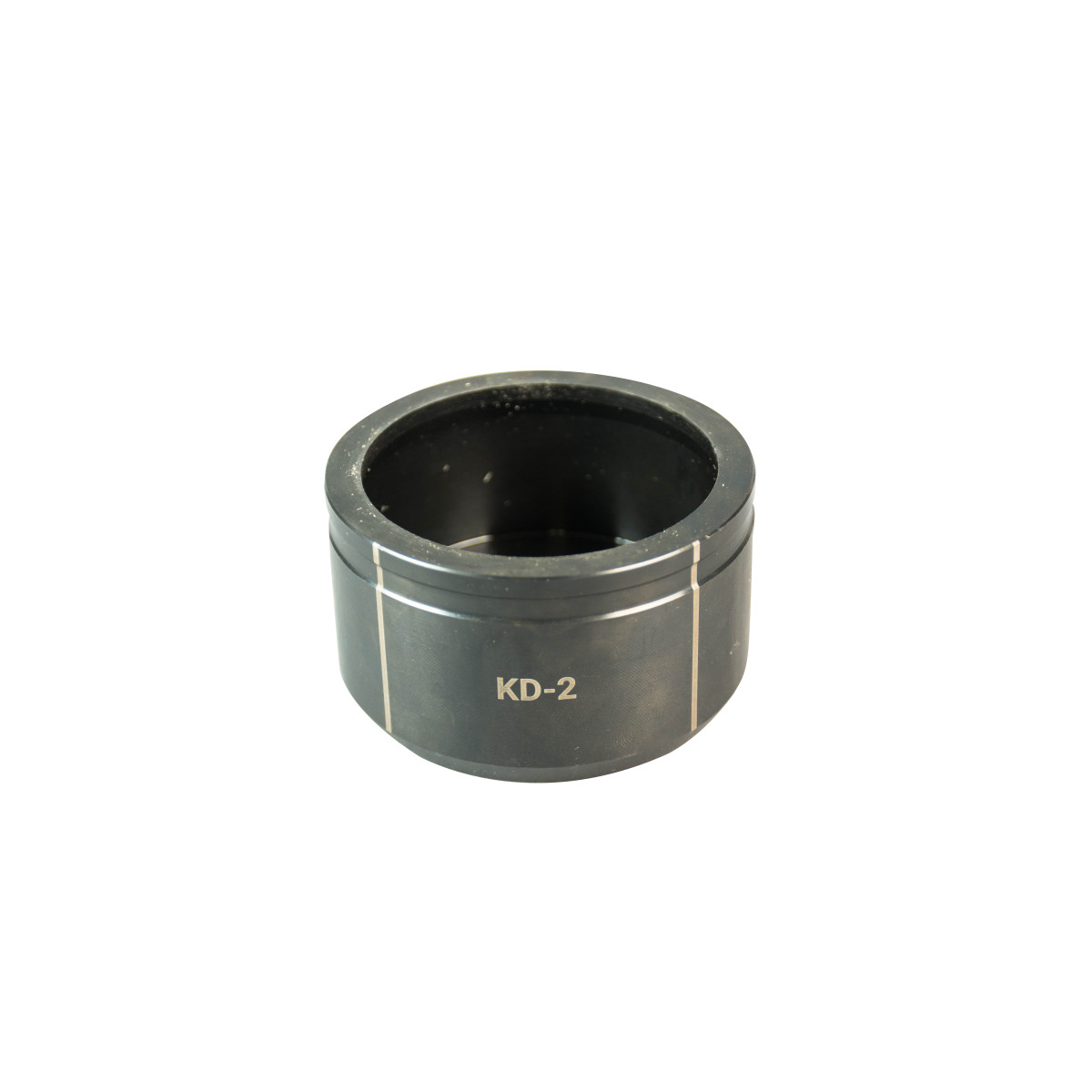 2" Conduit Size Knockout Die sold in  qty's of 4.  Optimized for widest range of materials and drivers.  Alignment markings for improved accuracy.  Laser markings for quick part identification.  Made in USA