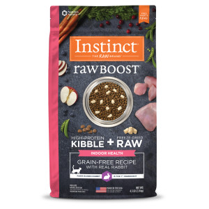 Raw Boost Indoor Health Rabbit Dry Cat Food