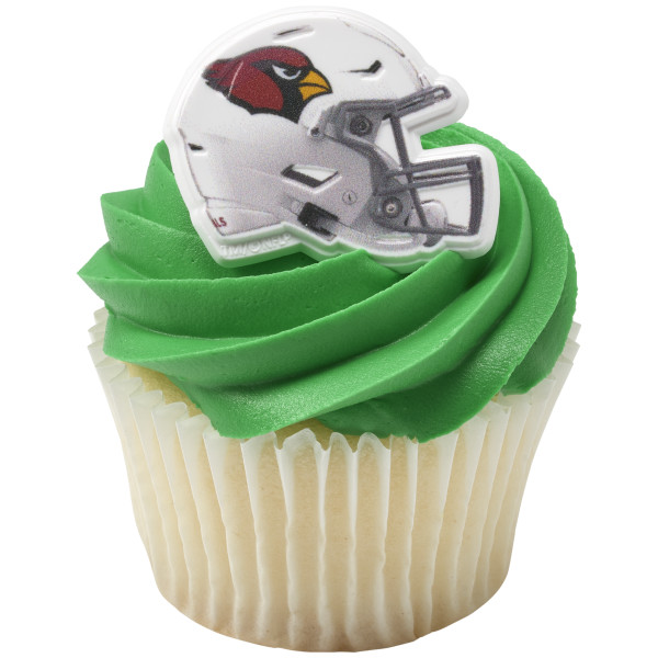 NFL Team Helmet Cupcake Rings