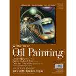 Strathmore 400 Series Oil Pad Glue Binding 10 Sheet 9x12  inch 1 Count
