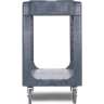Carlisle,  2 Shelf Utility Cart, Gray