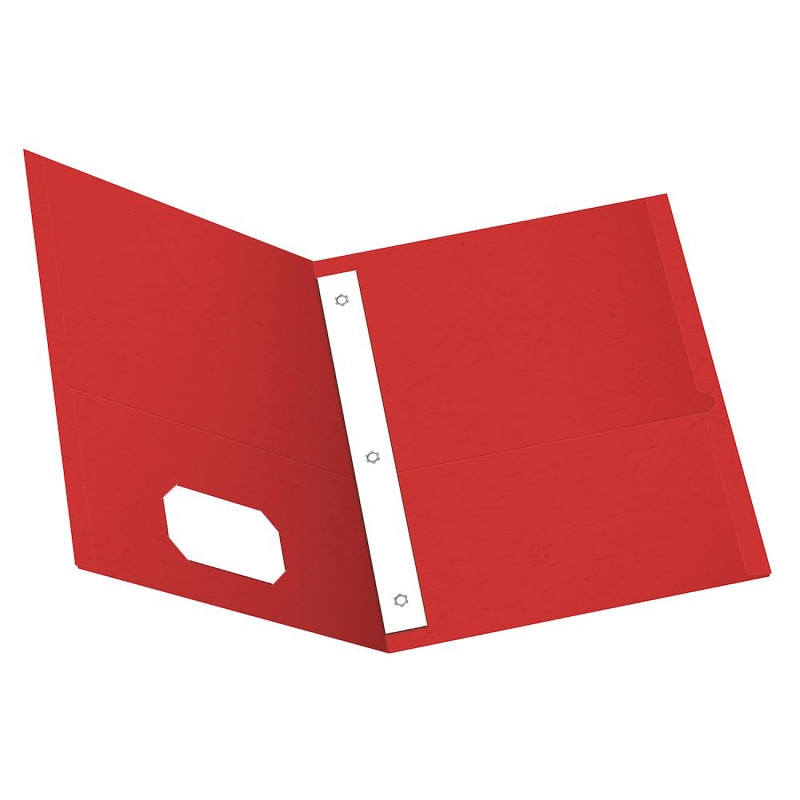 Twin-Pocket+Folders+With+3+Fasteners%2C+Letter%2C+1%2F2%26quot%3B+Capacity%2C+Red%2C+25%2Fbox