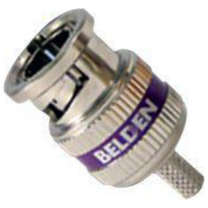 Belden 1855ABHD3 Mini RG 59, 6 GHz, HD, BNC, 3 Piece Crimp Connector ...