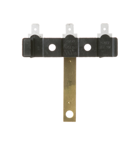 Dryer block terminal assembly