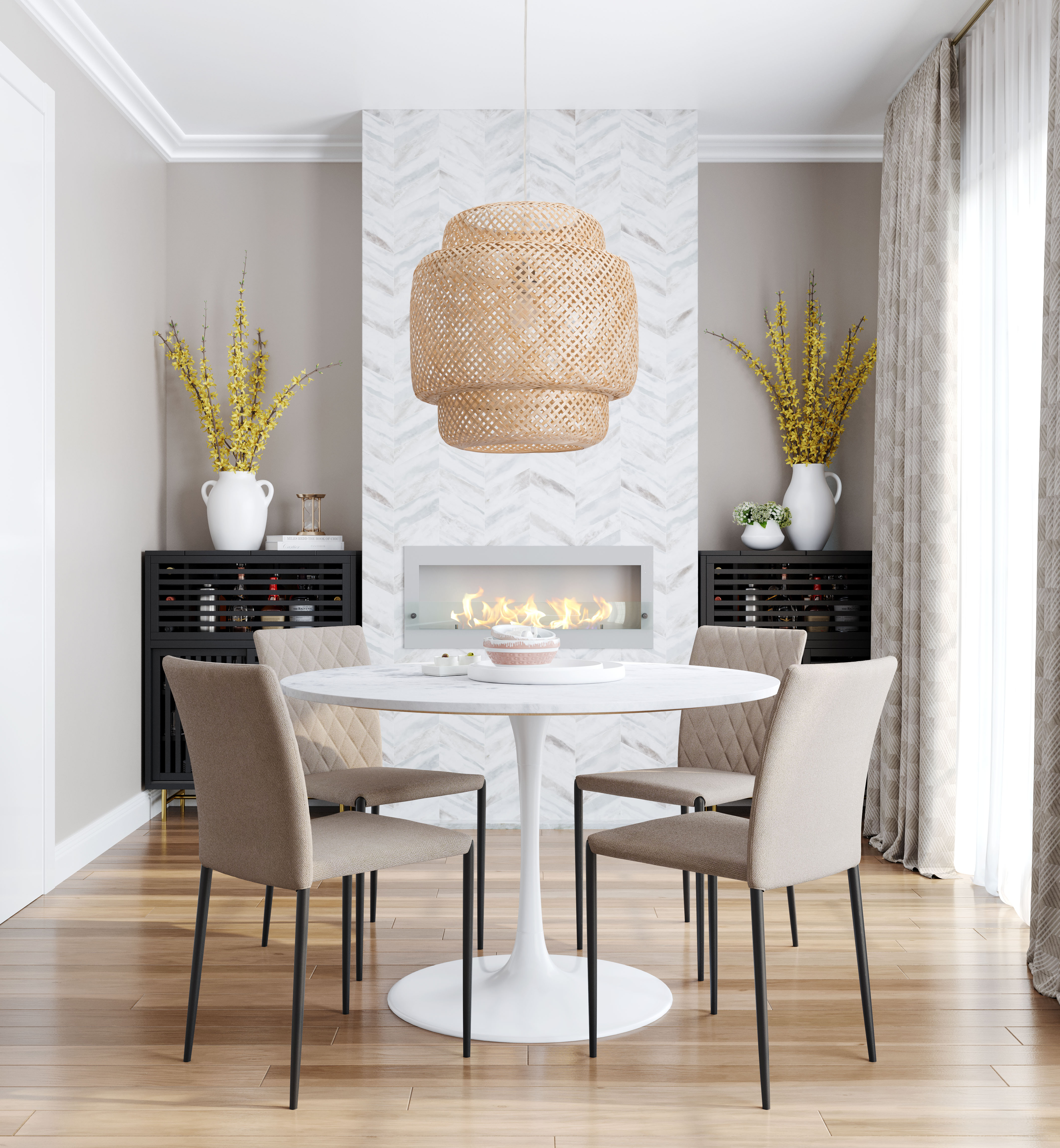 Finch Ceiling Lamp Natural product image