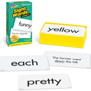Sight Words &ndash; Level 1 Skill Drill Flash Cards