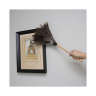 Boardwalk, Professional Ostrich Feather Duster, 13" Handle, Ostrich Feather, Gray, 10 in