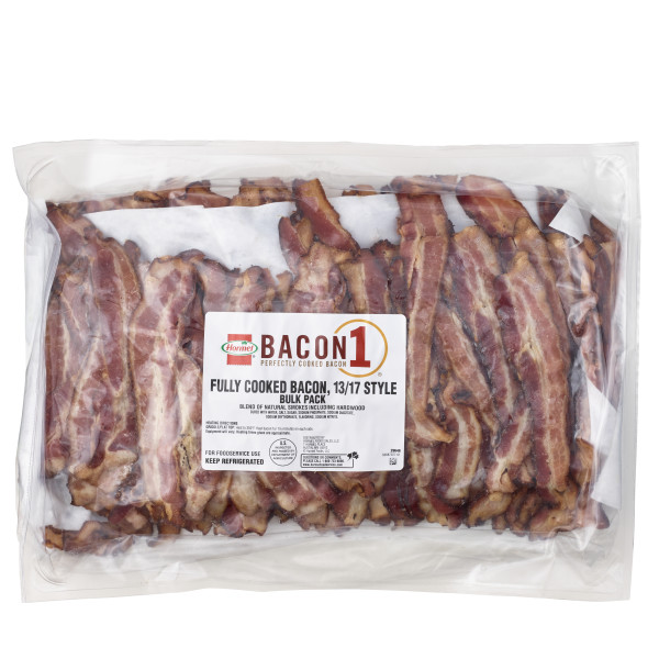 HORMEL(r) BACON 1(tm) FC 13/17 Style Bulk . C1CB - Front Center Inner Pack (Hi Res)