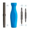 61HR 6-in-1 Professional Multi-Bit Screwdriver, W/Robertson Bit