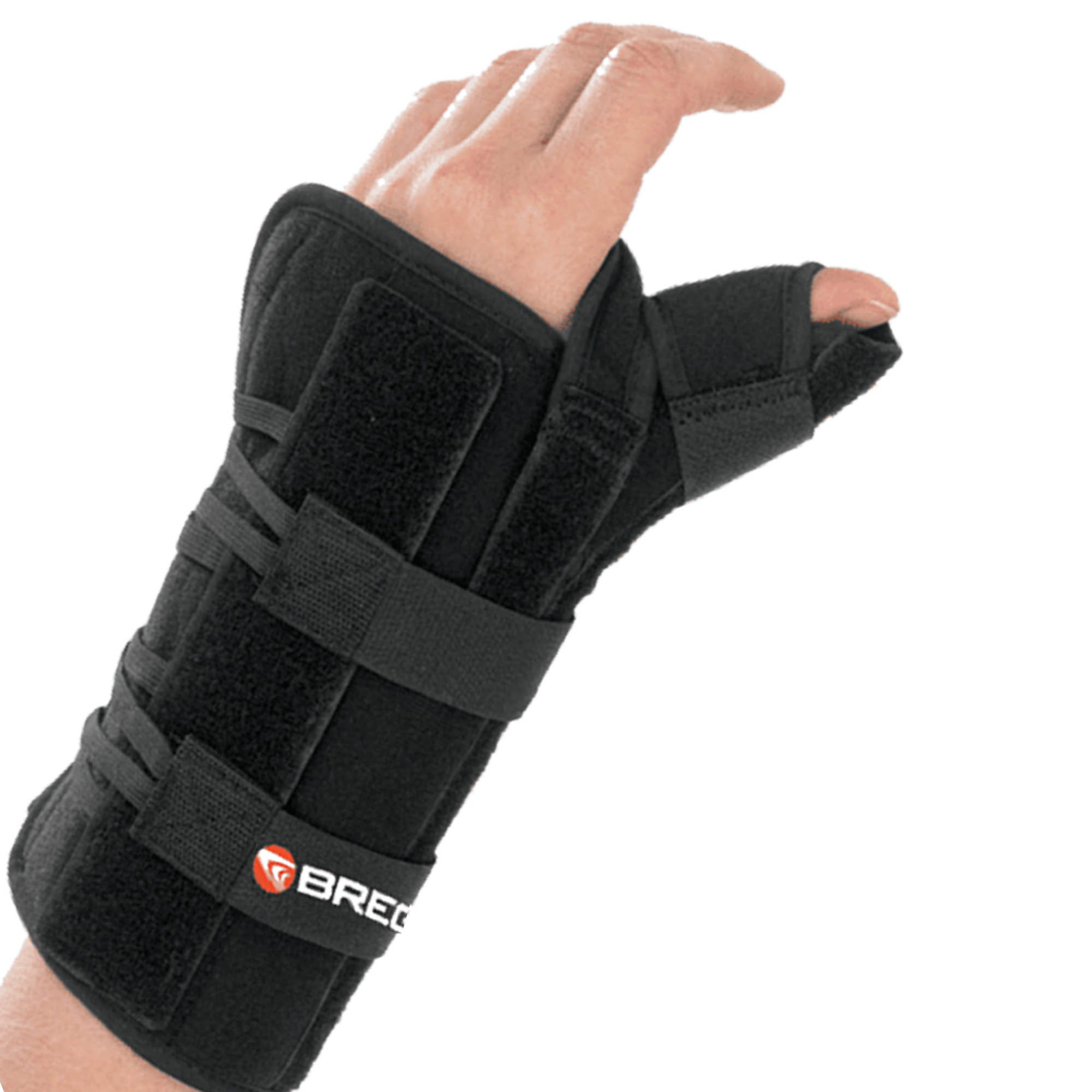 Apollo Universal Wrist Brace with Thumb Spica for Left Hand, One Size Fits Most MK 860554