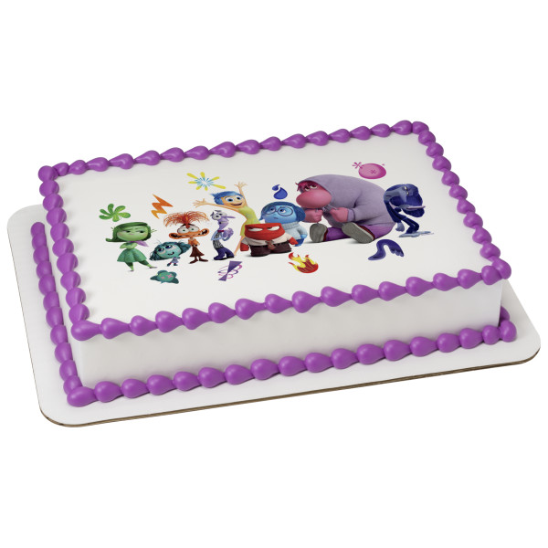 Disney and Pixar's Inside Out 2 You Belong PhotoCake® Edible Image®