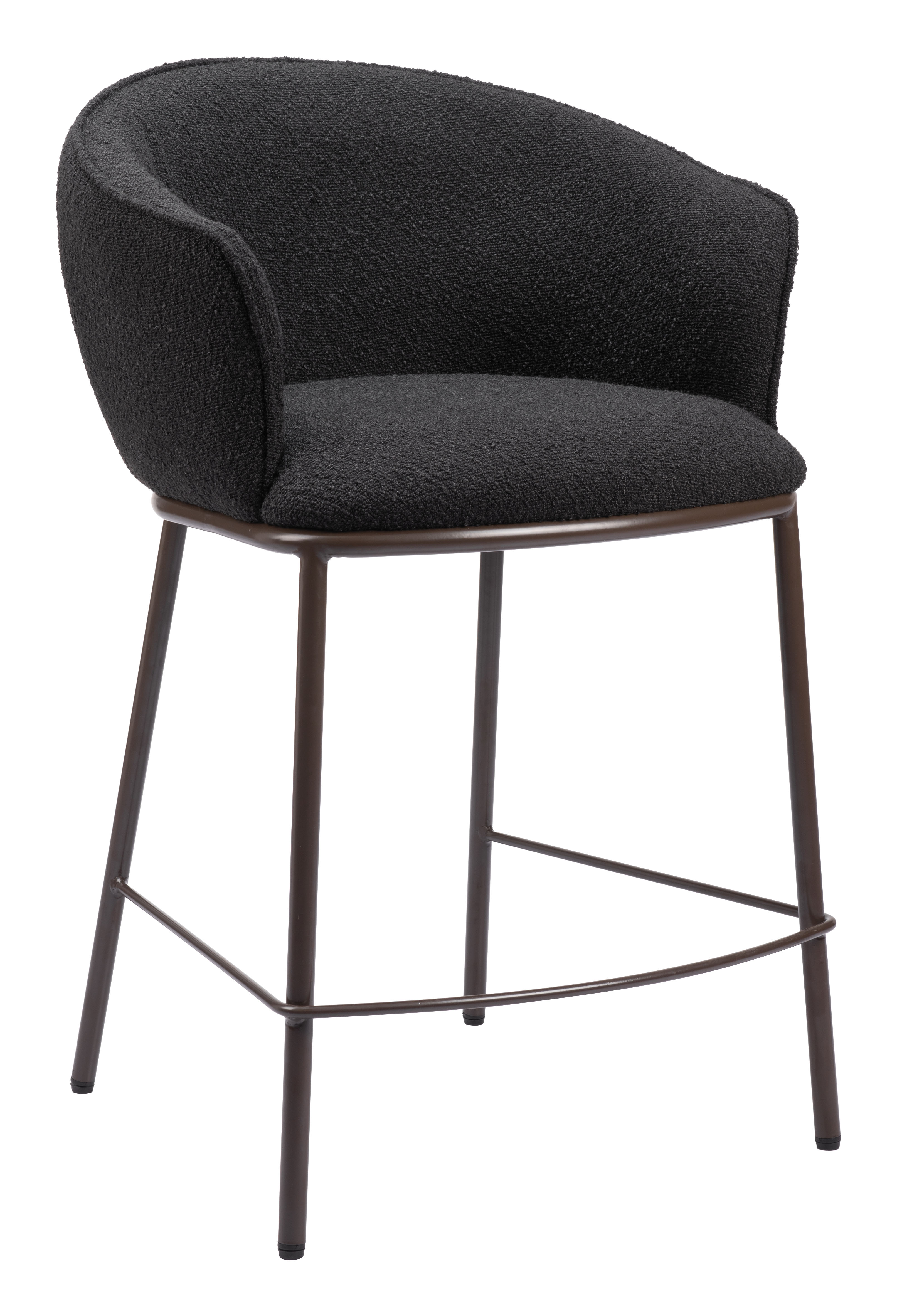 Essen Counter Stool Black & Bronze product image