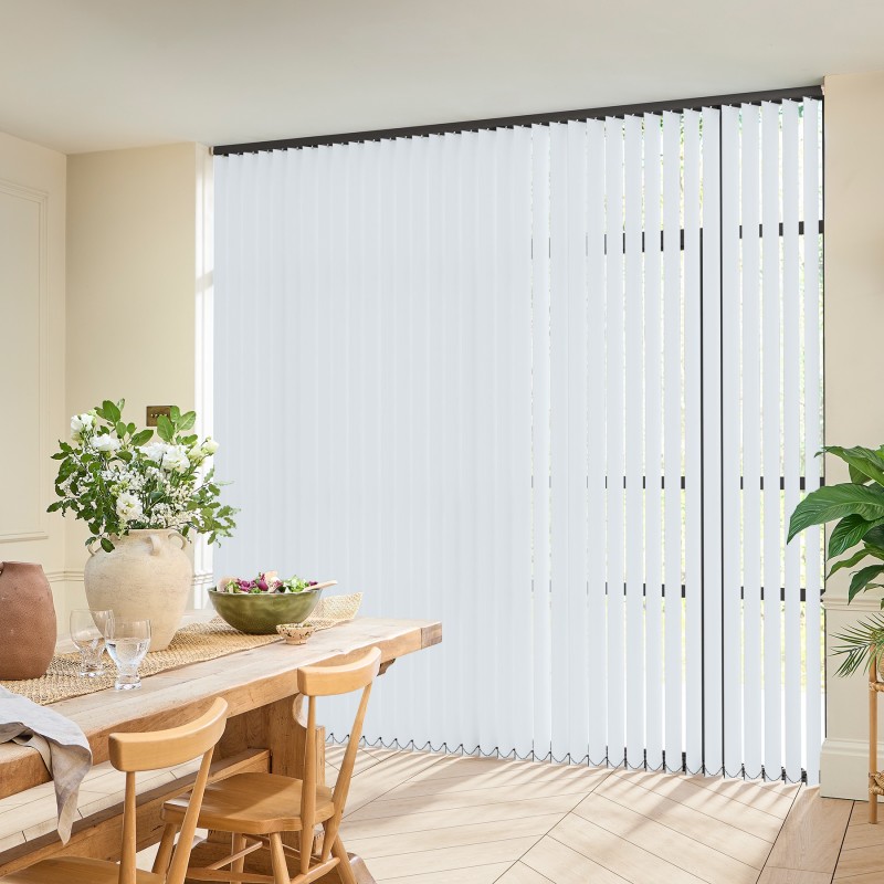 Zimi Curved Ice Vertical blind