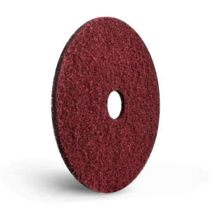 Hillyard, Trident Black Diamond 400 Round Floor Pad, 20", Red
