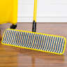 Rubbermaid Commercial, HYGEN, Scrubber Microfiber Hook & Loop Mop, 18"W, Yellow