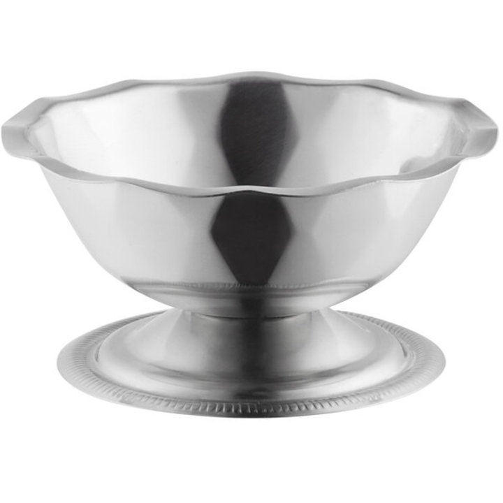 3 ½-ounce sherbert dish in mirror finish