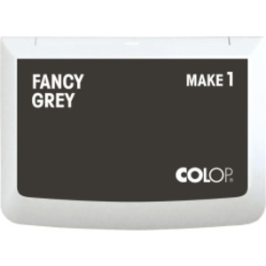 Make 1 Water-Based Acid-Free Craft Ink Stamp Pad, 3.5 x 2 Inches, Fancy Grey