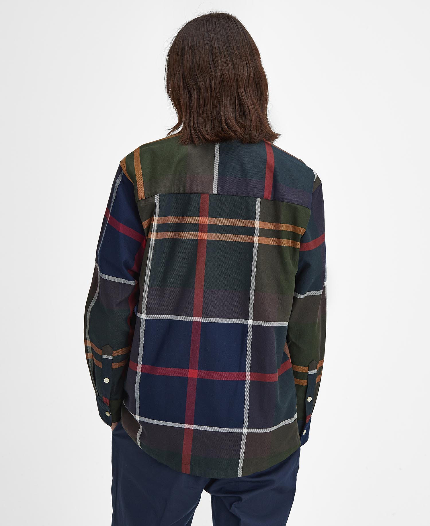 Camicia in tartan oversize a maniche lunghe Renford image number 2