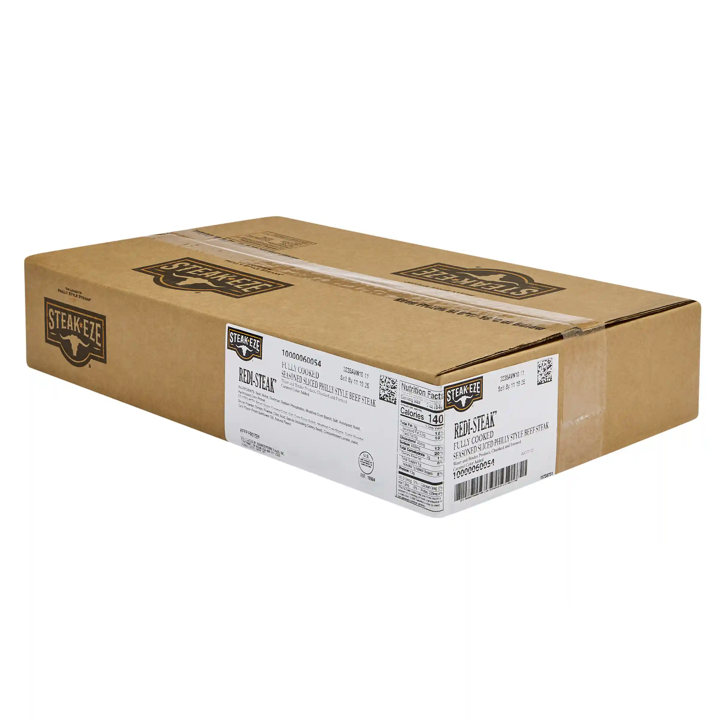 Steak-EZE® Redi Steak® Fully Cooked Seasoned Sliced Beef 4/2.5 LB_image_5