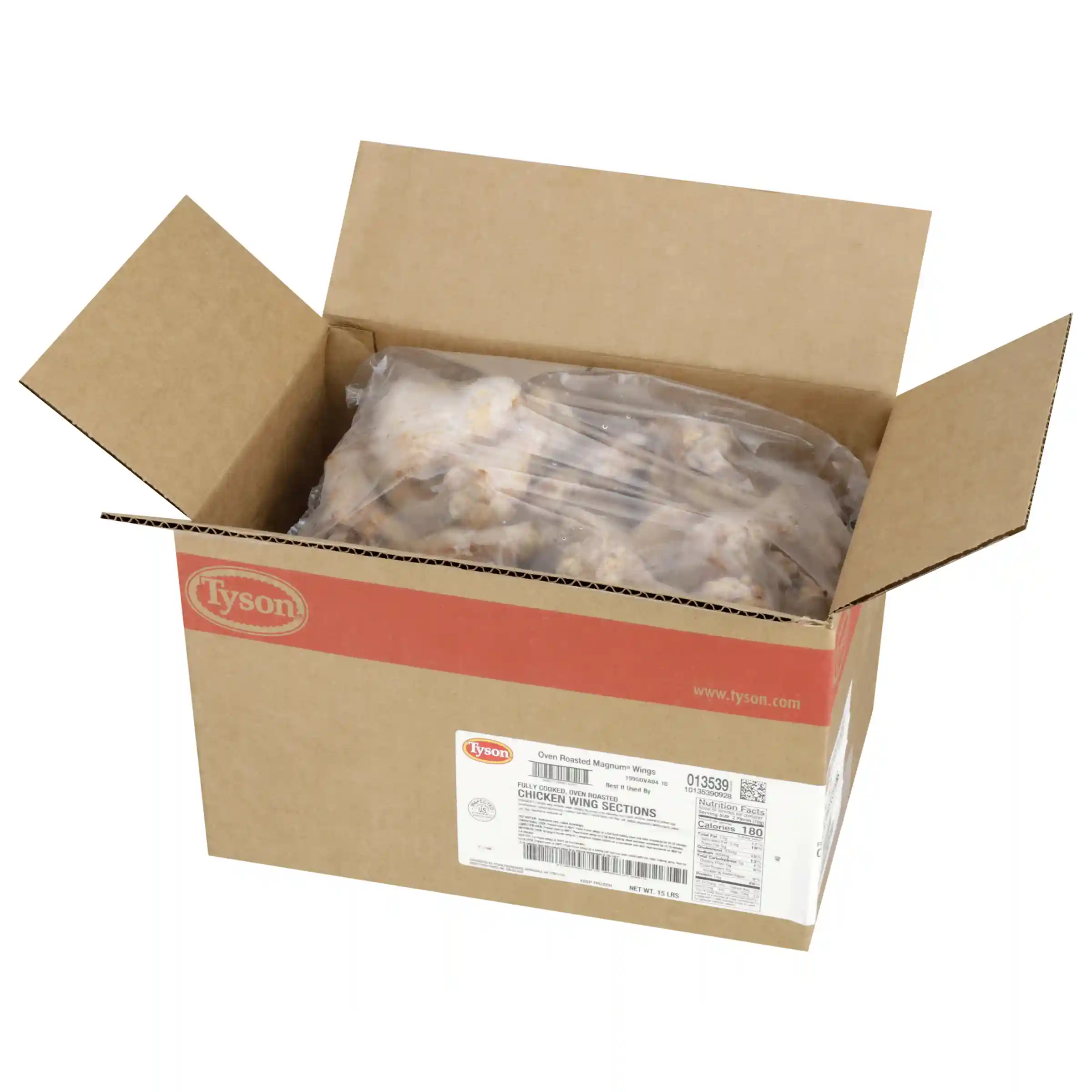 Tyson® Fully Cooked Oven Roasted Bone-In Chicken Wing Sections, Jumbo_image_4