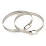 Adapter, Round Member Adapter, Stainless Steel, Triple Stack, 0.028 in. Thick, 2 to 3 in. Dia., 1-5/8 in. Cable