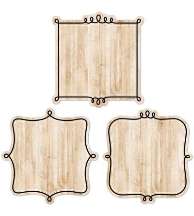 Core Decor Loop-de-Loop on Wood 6" Designer Cut-Outs