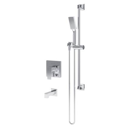 Verity Tub and Hand Shower Trim with VersaFlex Integral Diverter