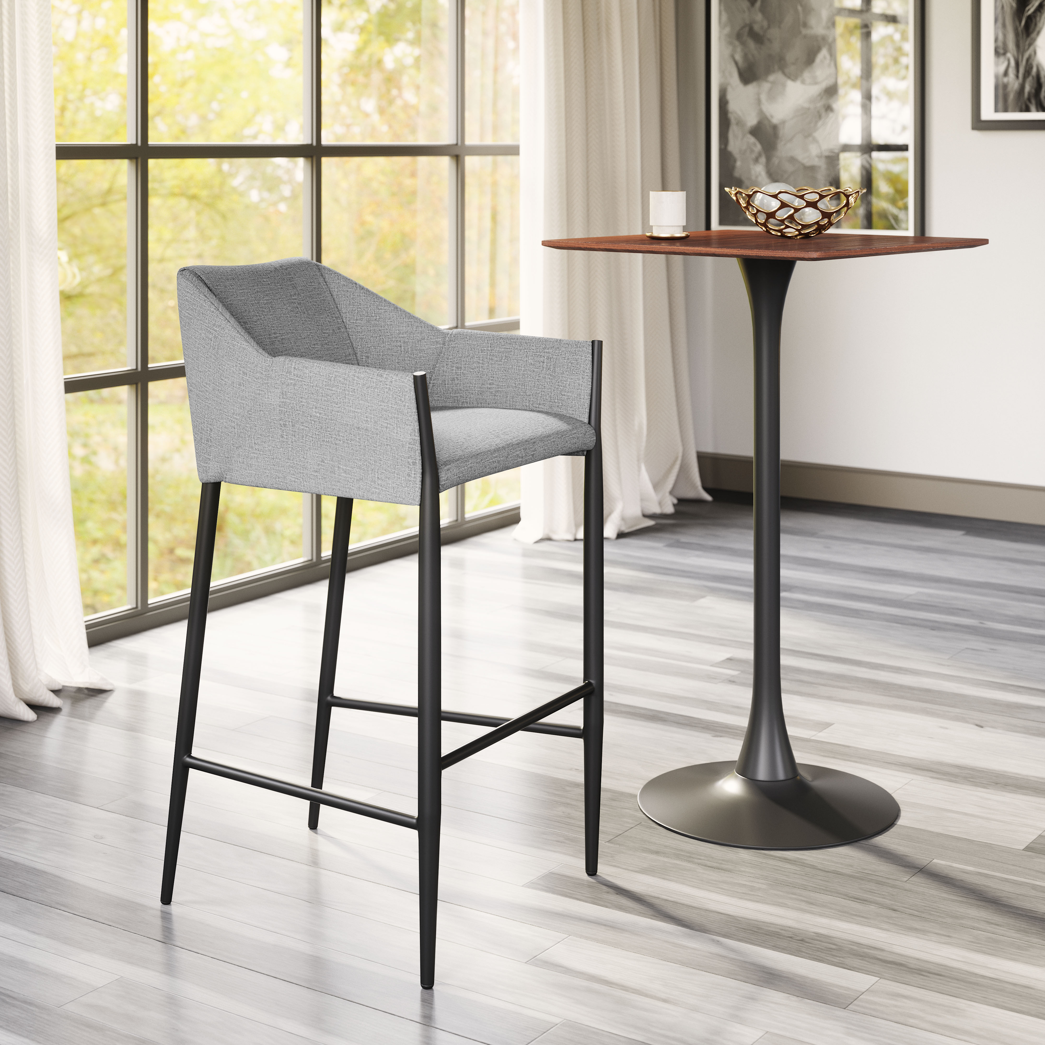 Andover Barstool Slate Gray product image