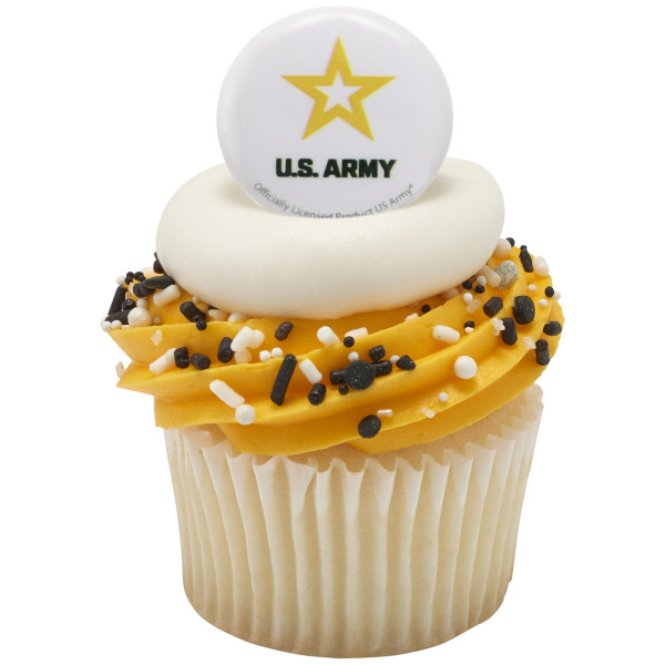 United States Army® Cupcake Rings