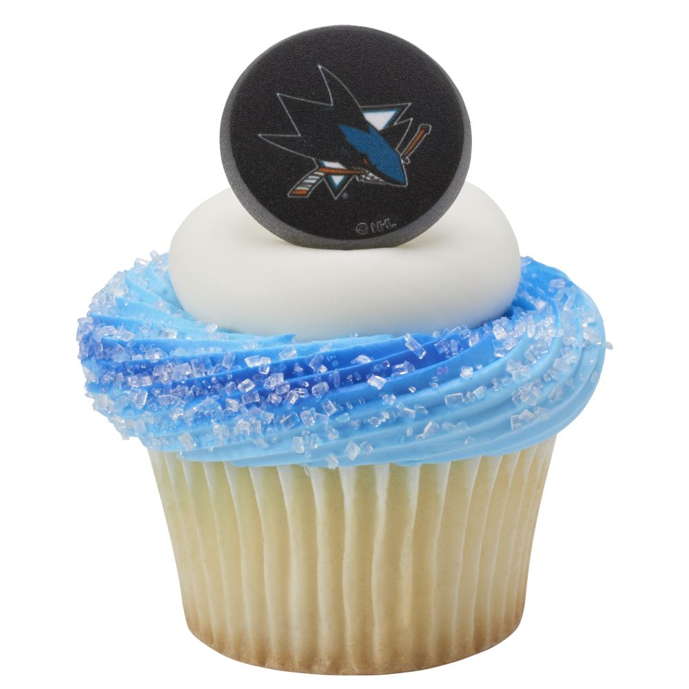 Image Cake NHL® Team Puck San Jose Sharks®