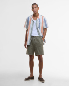 Clearwell Striped Short-Sleeved Shirt Whisper White