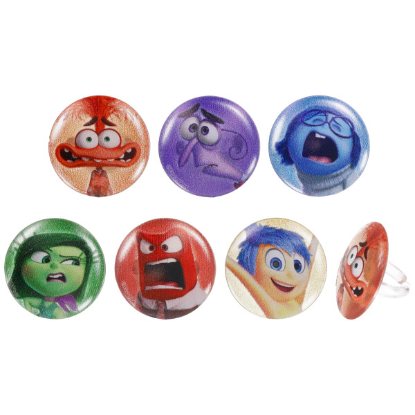 Disney and Pixar's Inside Out 2 Bursts of Emotion! Cupcake Rings