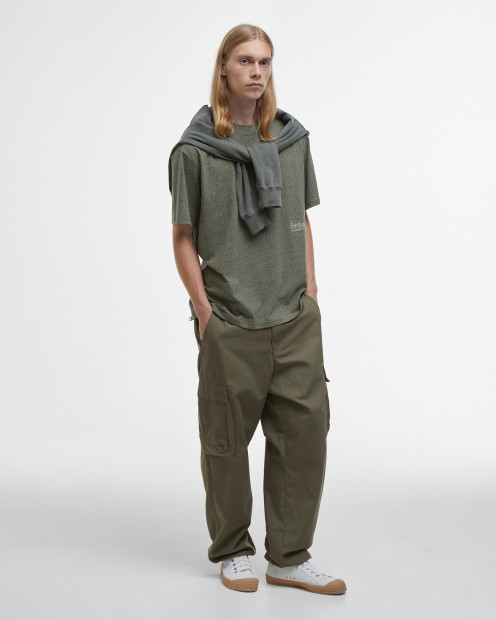 Calton Oversized T-Shirt Burnt Olive